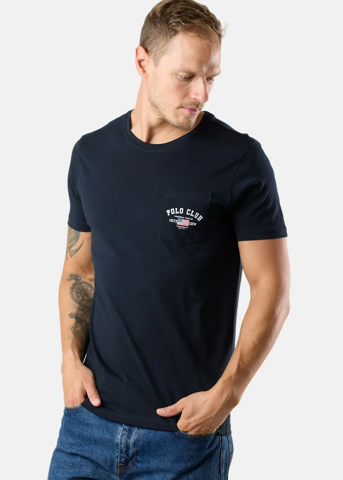Saint Vincent Texas Tee (Bröstficka)