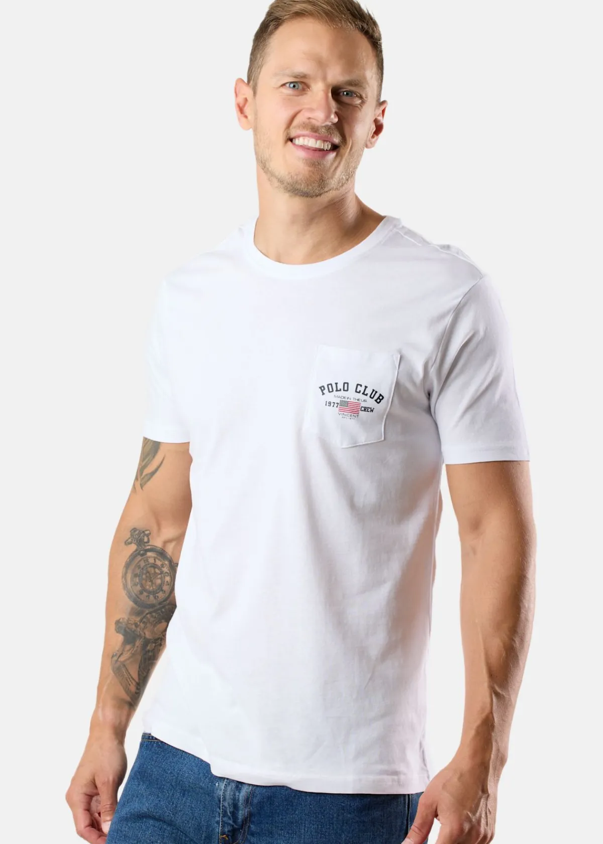 Saint Vincent Texas Tee (Bröstficka)