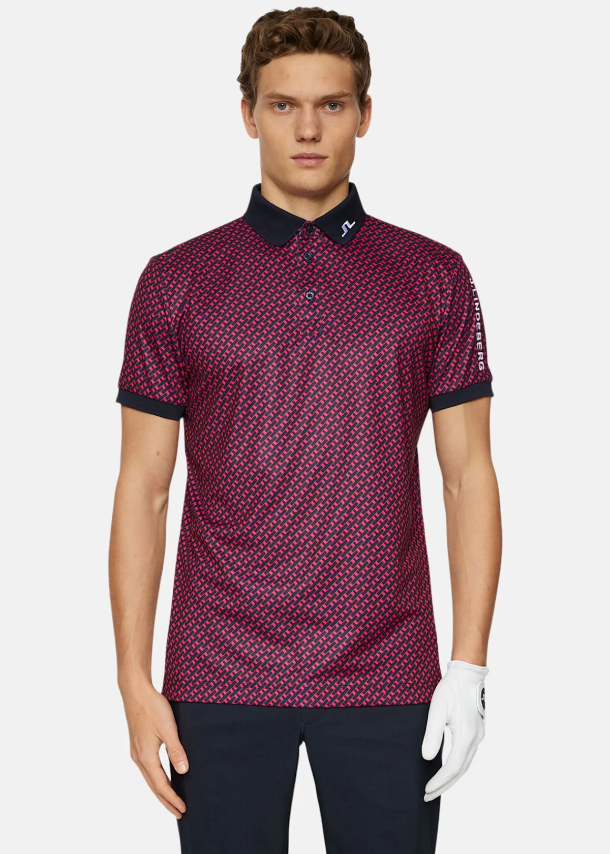 J.lindeberg Tour Tech Print Polo