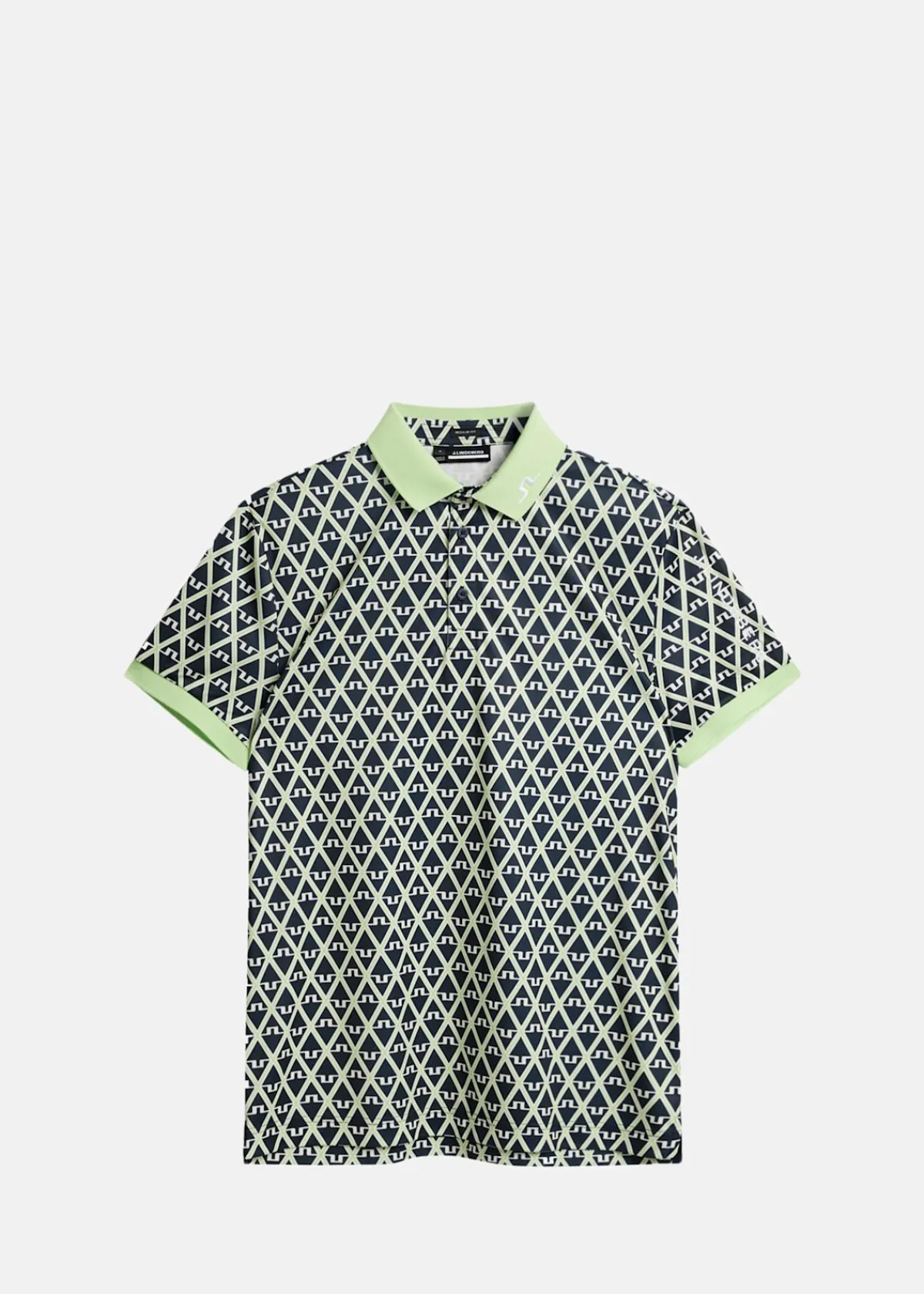 J.lindeberg Tour Tech Reg Fit Print Polo