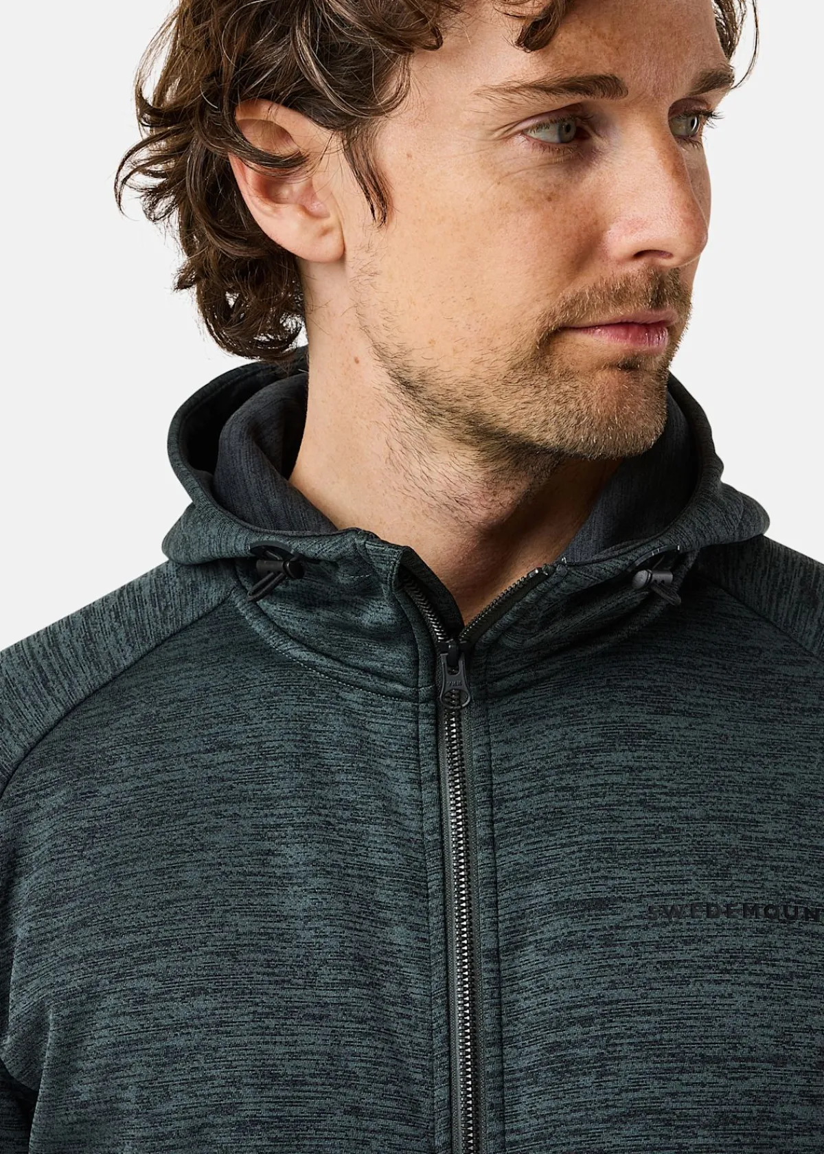 Swedemount Training Logo Zip Hood II