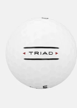 Wilson TRIAD GOLF BALL White 12-BALL