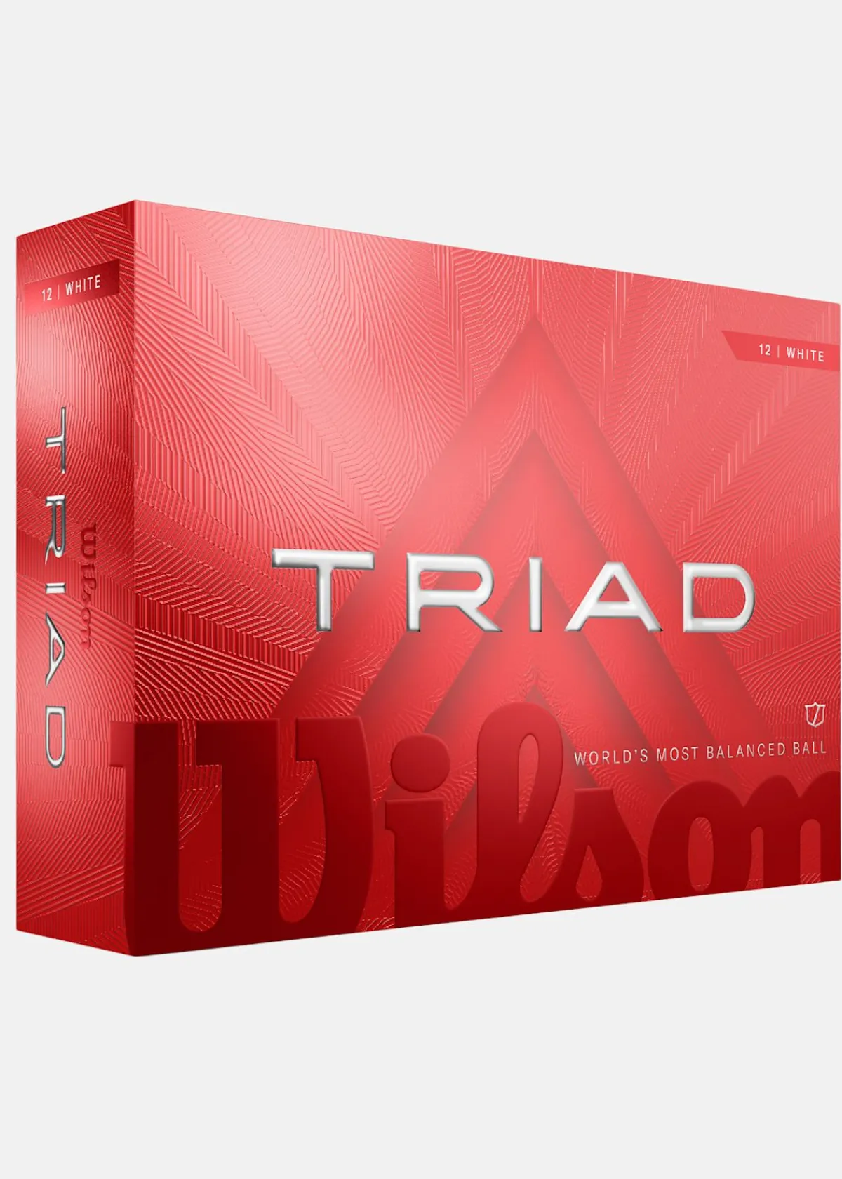 Wilson TRIAD GOLF BALL White 12-BALL