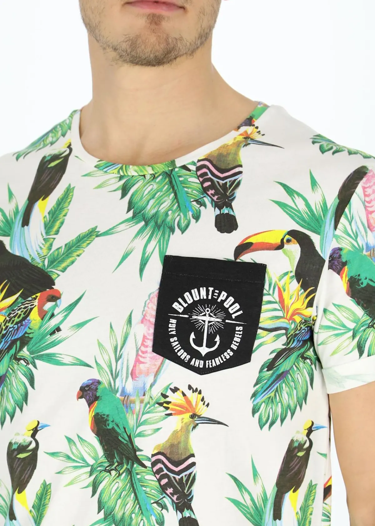 Blount & Pool Tropical Pocket Tee