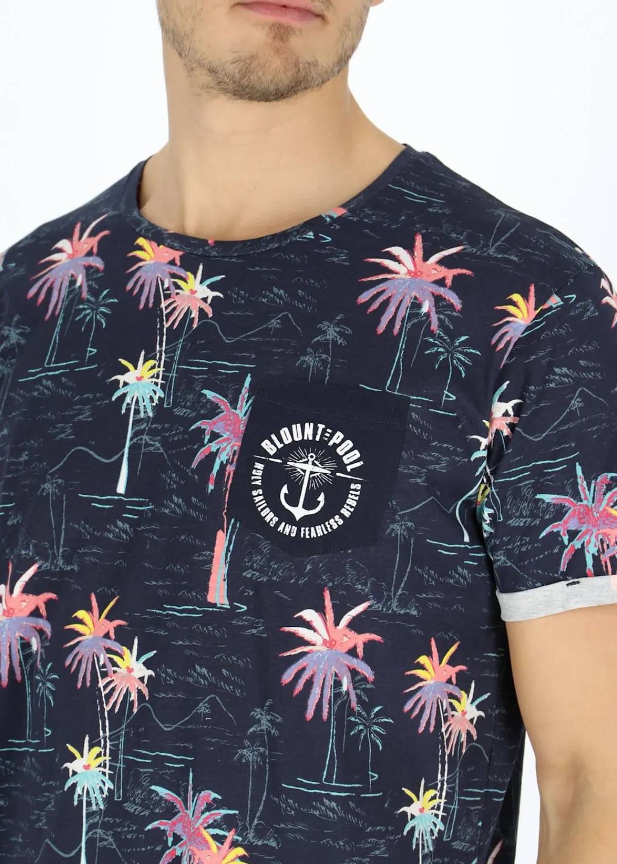 Blount & Pool Tropical Pocket Tee