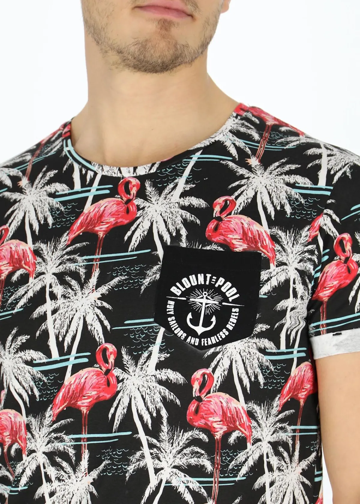 Blount & Pool Tropical Pocket Tee