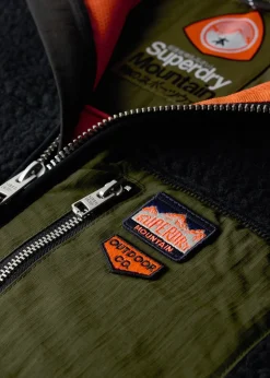 Superdry VINTAGE RETRO FLEECE GILET