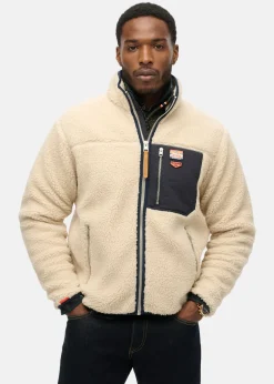 Superdry VINTAGE RETRO FULL ZIP FLEECE