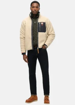 Superdry VINTAGE RETRO FULL ZIP FLEECE