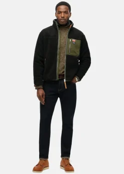 Superdry VINTAGE RETRO FULL ZIP FLEECE