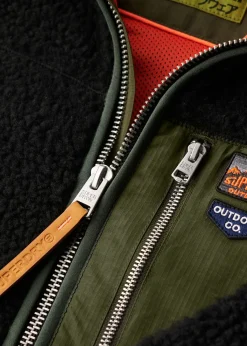 Superdry VINTAGE RETRO FULL ZIP FLEECE
