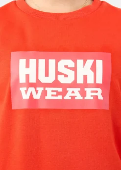Huski Wear W Logo Crew