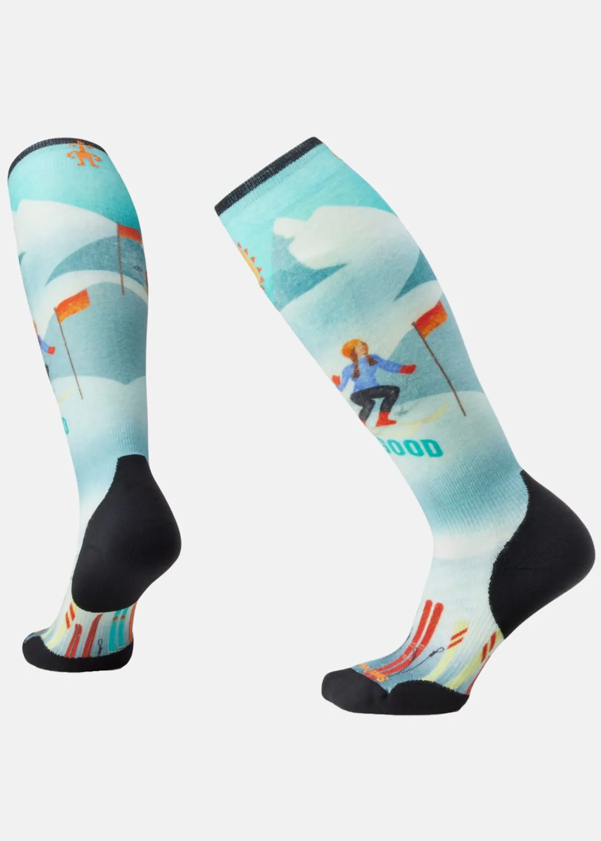 Smartwool W Ski Targeted Cushion Snow Bu