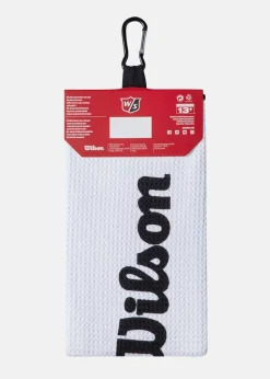 Wilson W/S TRI FOLD TOWEL WH